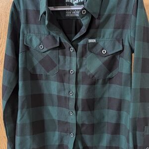 Dixxion Flannel Evergreen